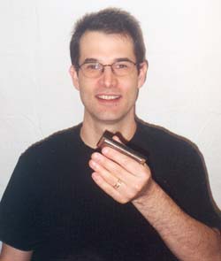 Brian McInnis with harmonica